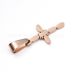 304 Stainless Steel Pendants&nbsp;STAS-Z018-02RG