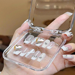 Transparent Plastic Hand-wearing Armor Storage Box&nbsp;MRMJ-LP0002-30