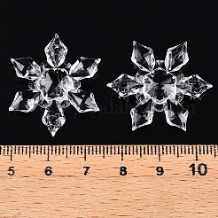 Transparent Acrylic Connector Charms&nbsp;TACR-T028-03B