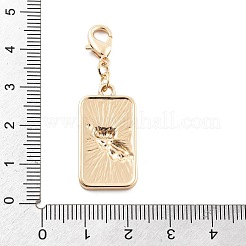 Tarot Alloy Enamel Pendant Decoration&nbsp;LS-HJEW-P021-01A-G