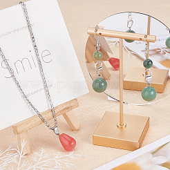 30Pcs 15 Colors Gemstone Pendants&nbsp;G-SC0001-42