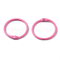Spray Painted Iron Split Key Rings&nbsp;IFIN-T017-01J
