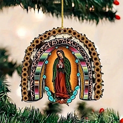 Acrylic Virgin Mary Hanging Ornaments&nbsp;PW-WGC7DE6-01