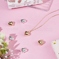 10Pcs 2 Colors Rack Plating Brass Pendants&nbsp;KK-BBC0017-33B