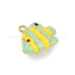 Alloy Enamel Animal Cartoon Pendants&nbsp;PALLOY-R158-02LG-01