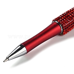 Plastic & Iron Beadable Pens&nbsp;LS-AJEW-H147-01K