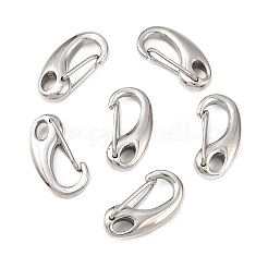 Tarnish Resistant Polished 304 Stainless Steel Keychain Clasp Findings&nbsp;STAS-R072-59A