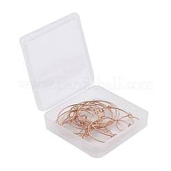 30Pcs 5 Size 316L Surgical Stainless Steel Hoop Earring Findings&nbsp;STAS-ZZ0001-03G