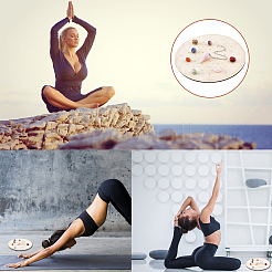 DIY Yoga Chakra Home Display Decorations&nbsp;DJEW-SC0001-02D