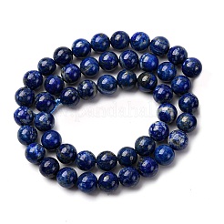 Natural Lapis Lazuli Beads Strands&nbsp;G-A276-A05-8mm