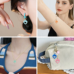 50Pcs Baking Paint Acrylic Pendants&nbsp;OACR-TA0004-83D