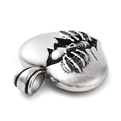 304 Stainless Steel Pendants&nbsp;STAS-R225-30AS