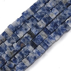 Natural Blue Spot Jasper Beads Strands&nbsp;G-A280-C06-01