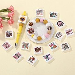 16Pcs 16 Styles Silicone Beads&nbsp;SIL-SZ0002-61