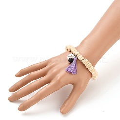 Stretch Charm Bracelets&nbsp;BJEW-JB05522-04
