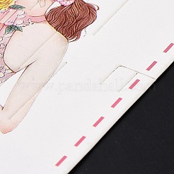 Rectangle Hair Clips Display Cards&nbsp;CDIS-P007-O01