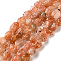 Natural Sunstone Beads Strands&nbsp;G-L608-A04-02