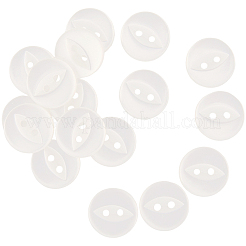 100Pcs 2-Hole Resin Buttons&nbsp;BUTT-CY0001-23A