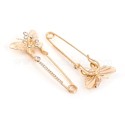Rack Plating Iron Safety Brooch&nbsp;JEWB-G007-10LG