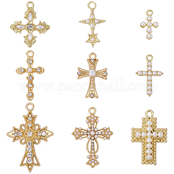 18Pcs 9 Styles Alloy Pendants&nbsp;FIND-SC0023-60