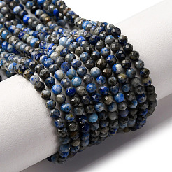 Natural Lapis Lazuli Beads Strands&nbsp;G-L629-B01-3mm-02