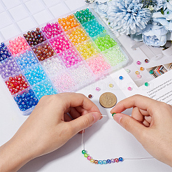 1440Pcs 24 Styles Transparent Acrylic Beads&nbsp;MACR-SP0001-38