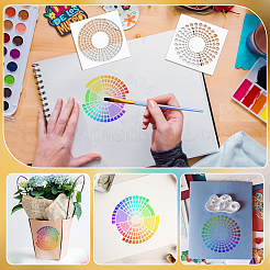 4Pcs Acrylic Diary Planning Template&nbsp;DIY-BC0017-16