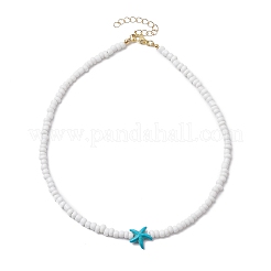 Synthetic Turquoise Necklaces&nbsp;NJEW-JN04773-02