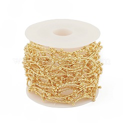 Brass Curved Bar Link Chains&nbsp;CHC-M025-12G