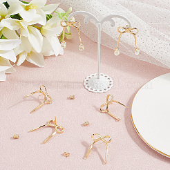 6Pcs Brass Stud Earring Finding&nbsp;KK-BBC0019-96B
