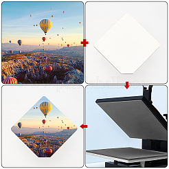 MDF Board Heat Transfer Blanks Photo Frame&nbsp;DIY-WH0204-74