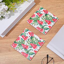 2Pcs Porcelain Cup Mats&nbsp;PORC-DJ0001-02B