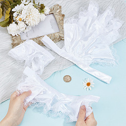 Lace Cloth Oversleeves&nbsp;AJEW-WH0348-190A