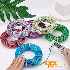 Round Anodized Aluminum Wire&nbsp;AW-BC0007-3.0mm-26