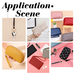 3Pcs 3 Colors Leather Keychains&nbsp;KEYC-WR0001-03