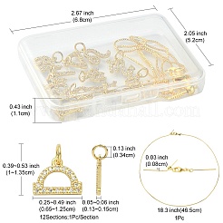 DIY 12 Constellations Necklace Making Kit&nbsp;DIY-YW0006-51