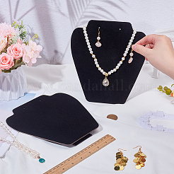 2Pcs Desktop Paper Necklace Display Stands&nbsp;NDIS-SC0001-03A