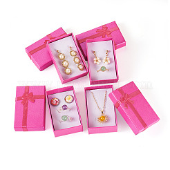 Cardboard Jewelry Storage Gift Boxes for Earrings Rings&nbsp;CON-TAC0004-14