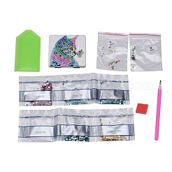 DIY Diamond Painting Stickers Kits For Plastic Mirror Making&nbsp;DIY-F059-40