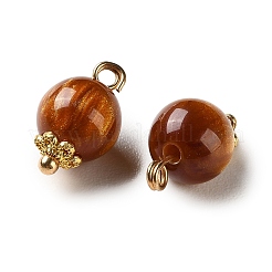 Alloy Resin Pendants&nbsp;FIND-Z121-01G-01