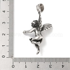 Retro 304 Stainless Steel Pendants&nbsp;STAS-Z097-08AS