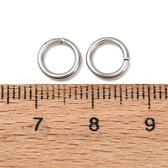 Tarnish Resistant 304 Stainless Steel Open Jump Rings&nbsp;STAS-Q186-02-8x1.2mm