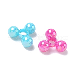 Opaque Plastic Tri Beads for Christmas Ornaments Making&nbsp;SACR-R609-M