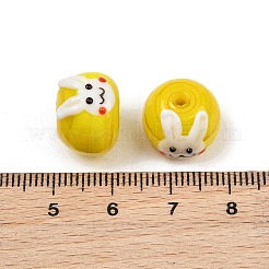 Handmade Bumpy Lampwork Beads&nbsp;LA-CBAFE51-01