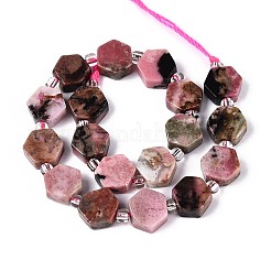 Natural Rhodonite Beads Strands&nbsp;G-P534-A16-02