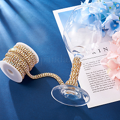 Zinc Alloy Rhinestone Strass Chains&nbsp;FIND-FW0001-31G