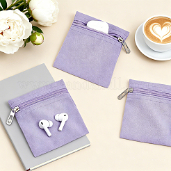 Canvas Cloth Zipper Bags&nbsp;ABAG-WH0077-09C-01