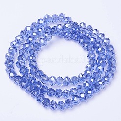 Electroplate Glass Beads Strands&nbsp;LS-EGLA-A034-T1mm-A17
