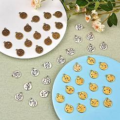 84 Pieces Zodiac Sign Charm Pendants 12 Constellation Charm Pendant Alloy Charm for Jewelry Necklace Earring Making Crafts&nbsp;JX557B