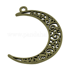 Tibetan Style Alloy Pendants&nbsp;X-TIBEP-R304-001AB-LF